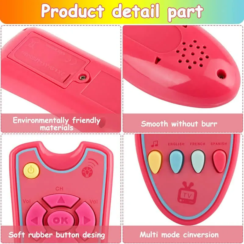 Baby Music TV Remote Control Toy
