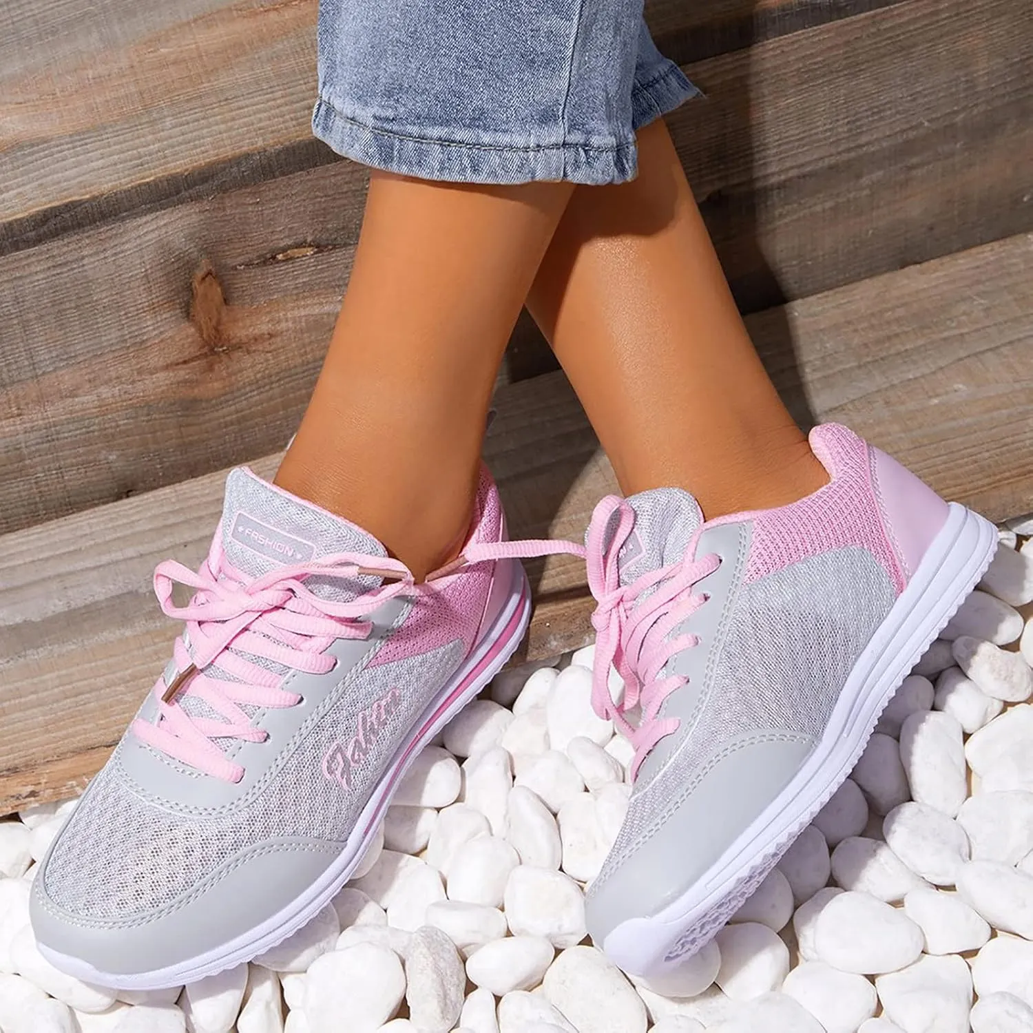 Bowling Shoes Women 9 Wide All Black Sneakers for Women Cute White Tennis Shoes Women Comfortable Womens Walking Shoes Sock Sneakers Slip On Mesh Platform Cute Black Sneakers for Women Comfortable