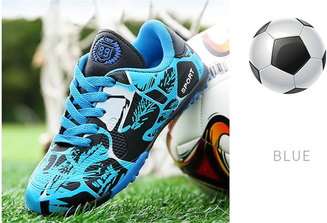 Boys Girls Soccer Cleats Junior Football Cleats Youth Indoor Outdoor Football Training Soccer Shoes