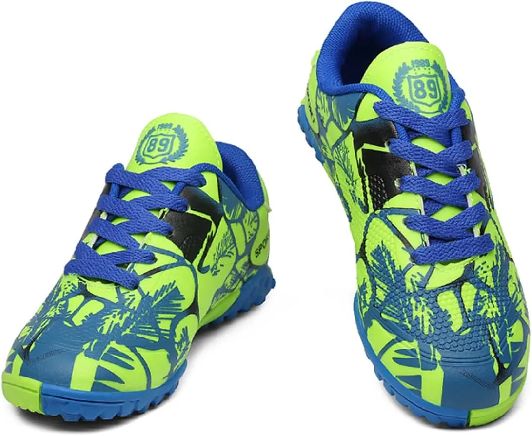 Boys Girls Soccer Cleats Junior Football Cleats Youth Indoor Outdoor Football Training Soccer Shoes