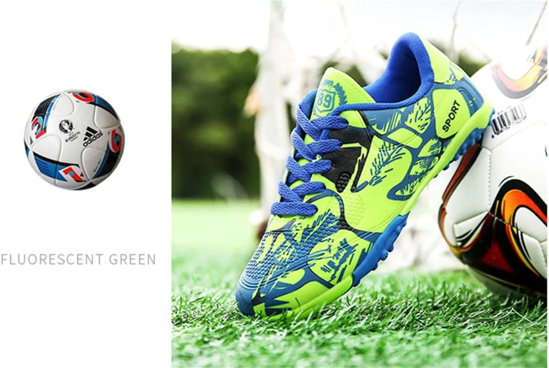 Boys Girls Soccer Cleats Junior Football Cleats Youth Indoor Outdoor Football Training Soccer Shoes