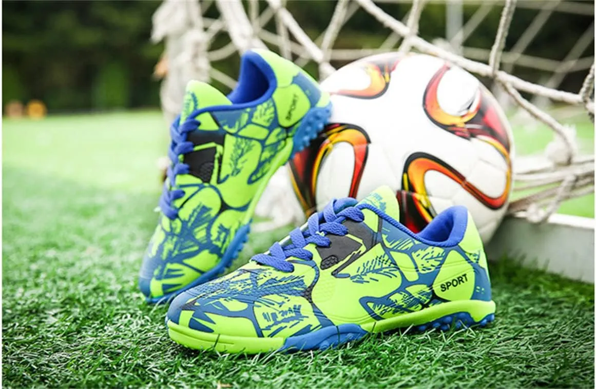 Boys Girls Soccer Cleats Junior Football Cleats Youth Indoor Outdoor Football Training Soccer Shoes