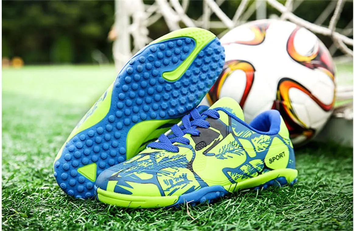 Boys Girls Soccer Cleats Junior Football Cleats Youth Indoor Outdoor Football Training Soccer Shoes