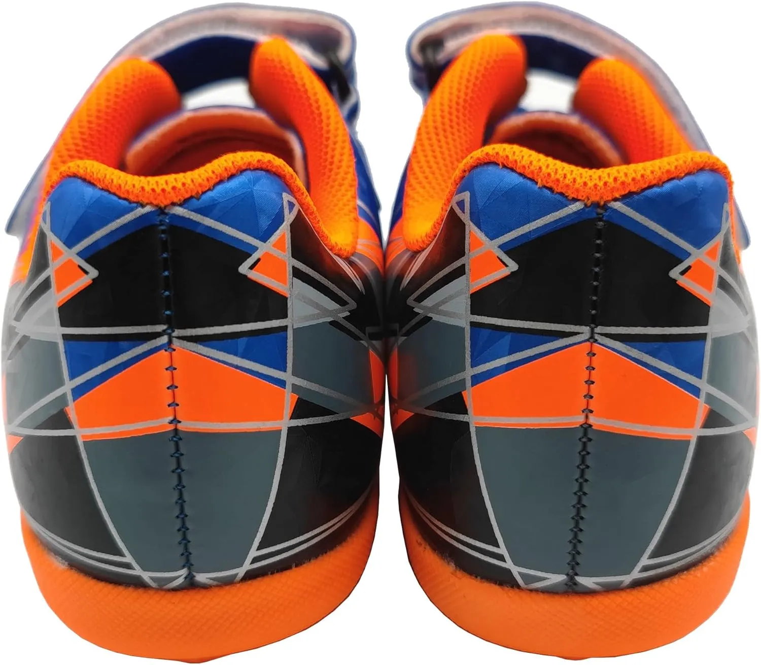 Boys Turf Shoes Soccer Indoor Trainers Football Cleats Outdoor Futsal Shoes Hook Loop for Girls (Little Kid/Big Kid)