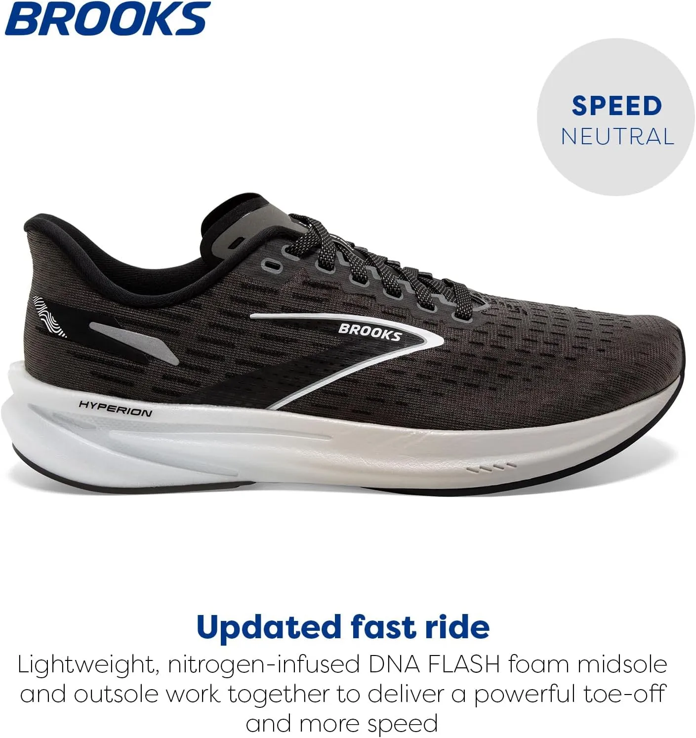 Brooks Mens Hyperion Neutral Running Shoe