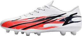 Girls Soccer Cleats Kids Outdoor/Indoor Football Trainning Shoes Athletic Shoes Football Cleats Boys Sneakers