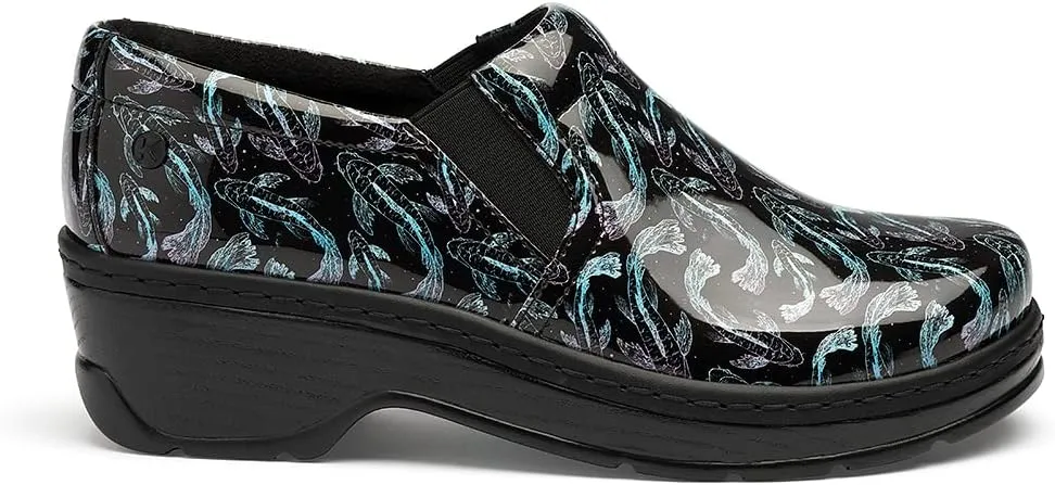 Klogs Footwear Naples Women's Shoes - Premium Nursing Shoes for Superior Comfort & Stability - Slip-Resistant Outsoles, Supportive Insoles, Lightweight Design Koi Patent Size 6.5 Medium US