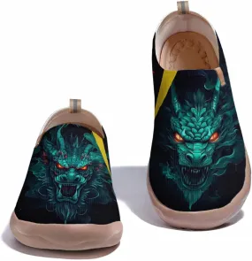 Men's Chinese Style Slip-on Casual Walking Travel Light and Comfortable Loafers