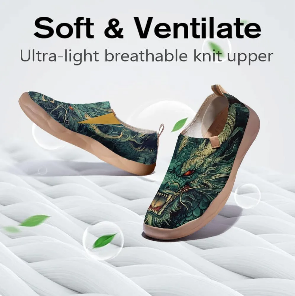Men's Unique Travel Shoes Chinese Style Loafers Lightweight and Comfortable Fashion Sports Shoes Personalized Size 7-13