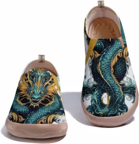 Men's Unique Travel Shoes Chinese Style Loafers Lightweight and Comfortable Fashion Sports Shoes Personalized Size 7-13