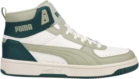 PUMA Mens Rebound Joy Lace Up Sneakers Shoes Casual - White PUMA Mens Rebound Joy Lace Up Sneakers Shoes Casual - White