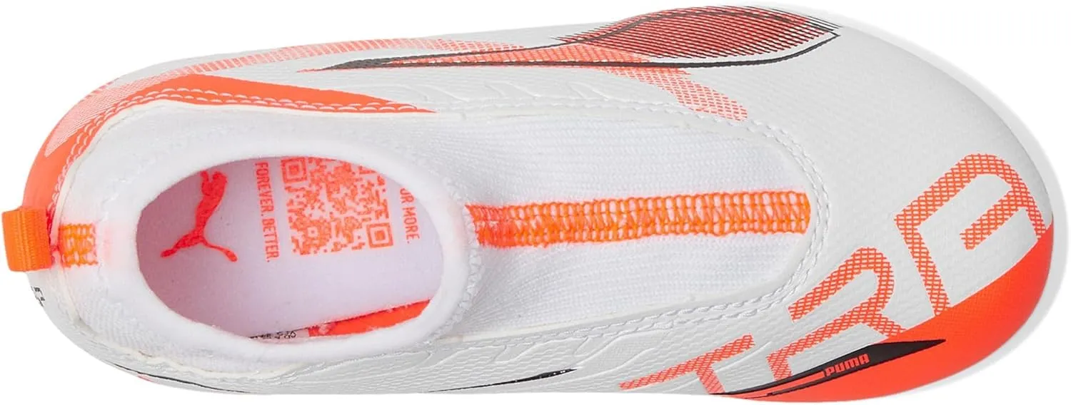 PUMA Unisex-Child Ultra 5 Match  Laceless Firm Artificial Ground (Little Big Kid) Sneaker