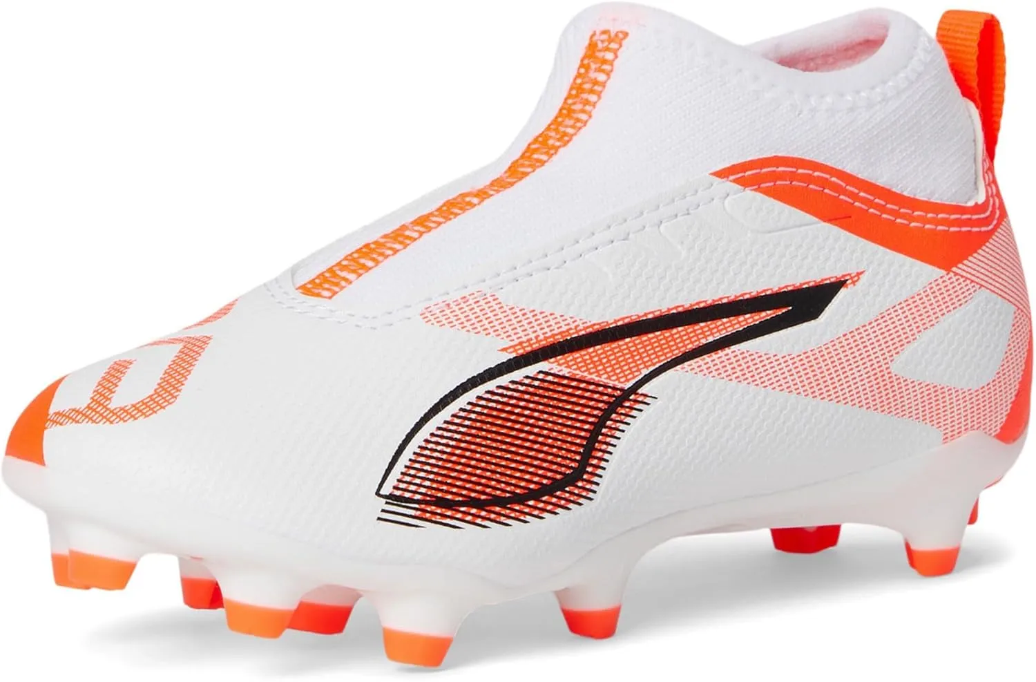 PUMA Unisex-Child Ultra 5 Match  Laceless Firm Artificial Ground (Little Big Kid) Sneaker